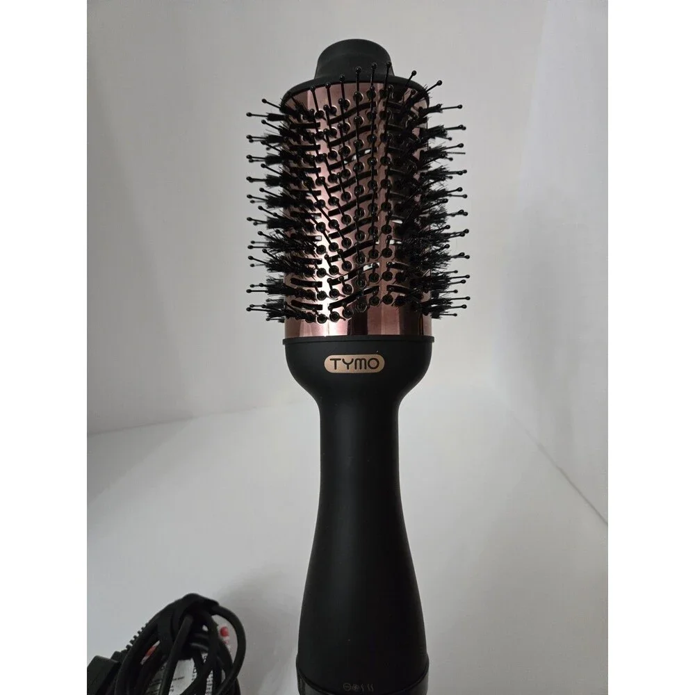 TYMO Hot Air Brush Volumizer Hair Dryer Ionic Defrizzing Tangle-Free Bristles